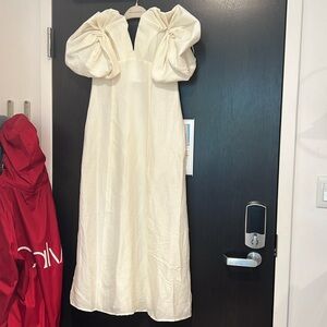 Cult Gaia Muna Dress White